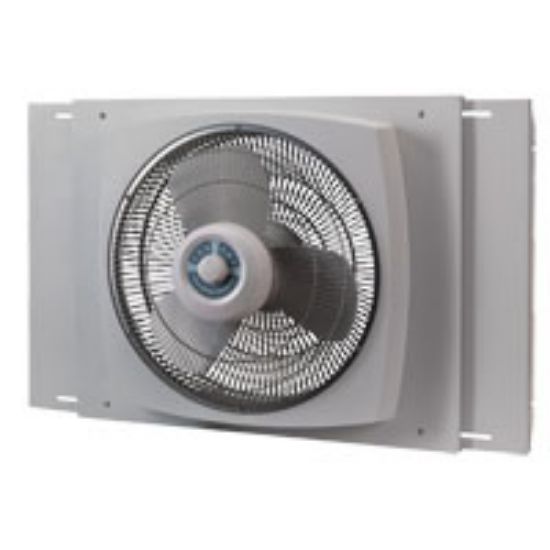Picture of Lasko 2155a Electrically Reversible Window Fan 16 In Dia Blade 2470 Cfm White