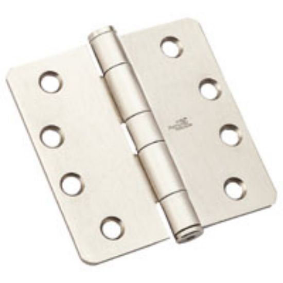 Picture of Dpb179rc Series Template Door-Hinge 85 Lb Weight Capacity Steel Nickel