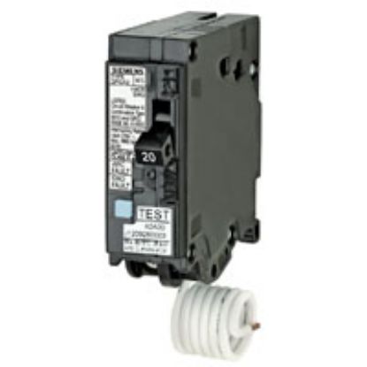 Picture of Circuit-Breaker Dual-Function AFCI/ Combination Load-Center Style 20-Amp 10 kA 1 Pole