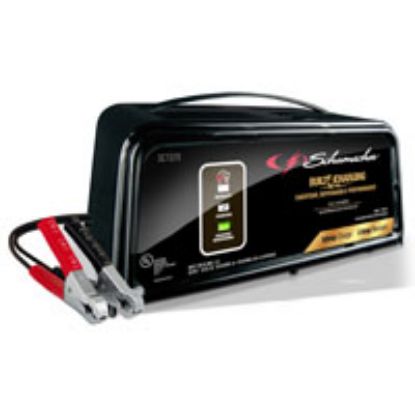 Picture of Schumacher Automatic Hand-held Battery Charger 6 A 60 Hz Output Agm Battery Steel