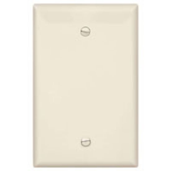 Picture of Wall-Plate Blank Mid-size X 3-1/2 In W X 1/4 In D 0.08 In Thick Light Almond