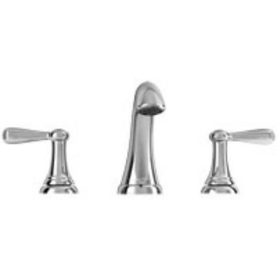 Picture of Lavatory-faucet Wide-Spread High-arc Brass Polished Chrome