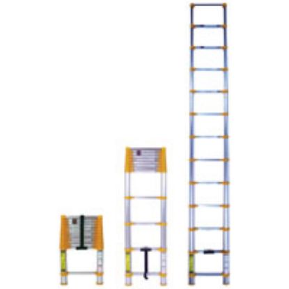 Picture of Xtend+climb Home Series Telescoping-Ladder Aluminum Alloy Type Ii 225 Lb Weight Capacity 2.5' - 12.5...