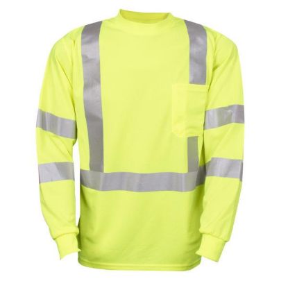Picture of Tee-shirt Long-sleeve High-viz Type-r Class-3 Polyester