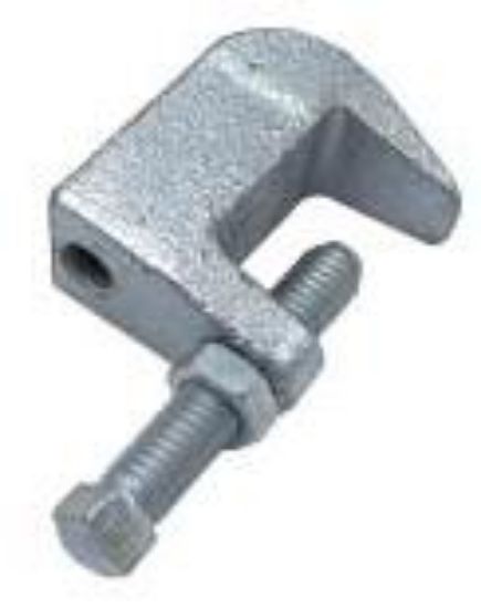 Picture of Top Beam-clamp Galvanized-malleable 1/2"