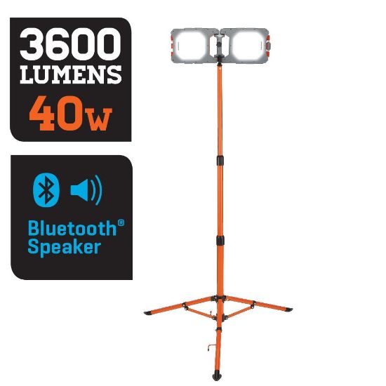 Picture of Work-Light 40 W 3600 Lumens Folding With Bluetooth-speaker With Tripod