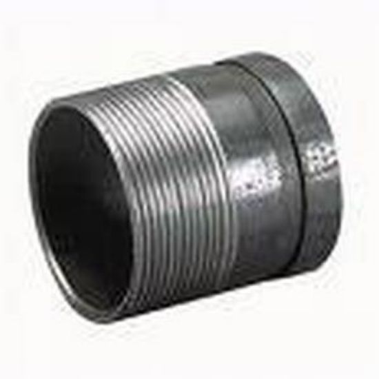 Picture of Black-nipple Steel 1-1/2" X 6" G X Mpt