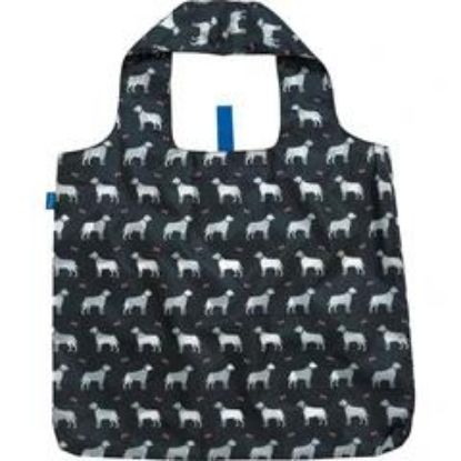 Picture of Dogs Black Blu Bag