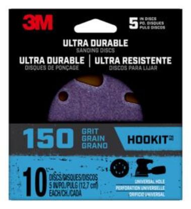 Picture of Sanding Disc Hook And Loop Universal Hole 150-grit 5"
