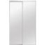Picture of Bypass-Doors Doors White Frame Mirrored 48" X 80-1/2"