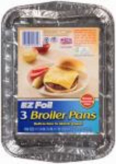 Picture of Broiler Pan Aluminum Disposable11-1/4" X 8" X 1" 3/pack