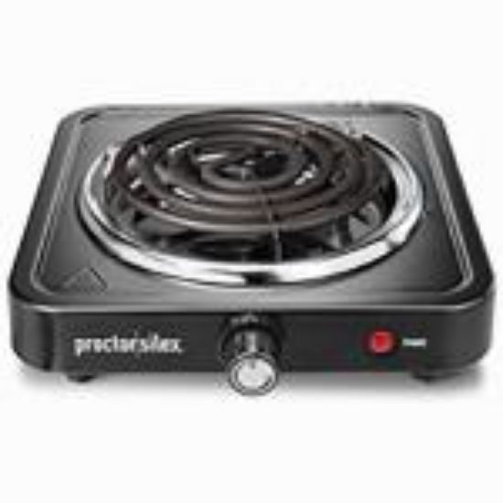 Picture of Hot-plate Single-burner Black