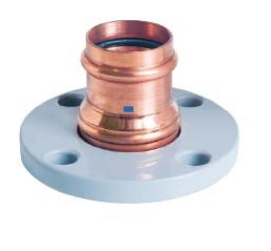 Picture of Copper Press Fitting Flange Adapter P X Flange 2"