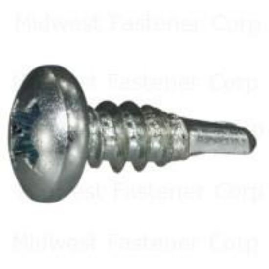 Picture of Sheetmetal-Screw Drill-tip Zinc Phillips #8 X 1/2"