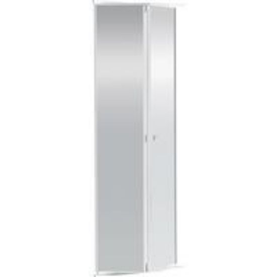 Picture of Bifold-Door Kit Framed Mirror White 30" X 80-1/2"