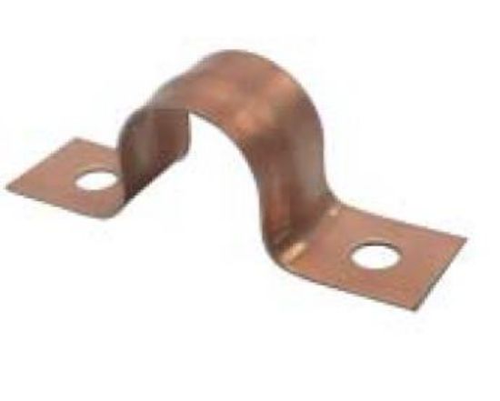 Picture of Pipe-strap 2-hole Copper 3/4"