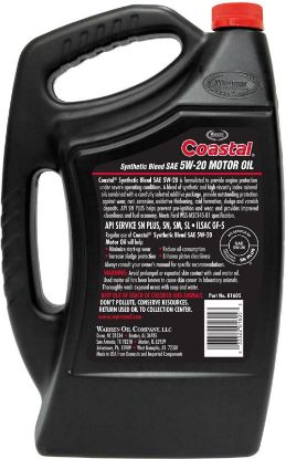 Picture of Motor-oil Synthetic Blend 5w20 5-quart
