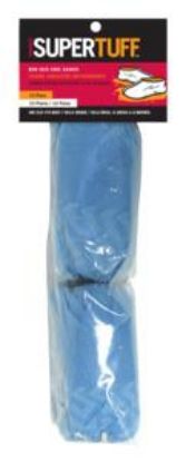 Picture of Shoe-covers Polyester Blue One-size 10-pack