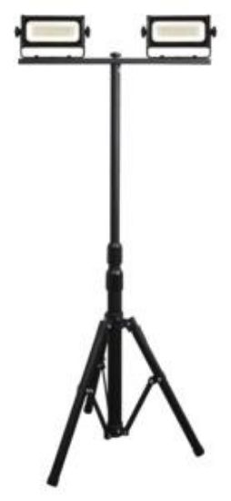 Picture of Work Light Twin-head Tripod Stand 6000-lumens