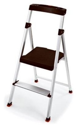 Picture of Step-ladder 2-step Aluminum 225-lb-capacity