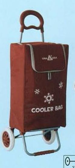 Picture of Shopping-Cart Residential Trolley With Cooler-bag