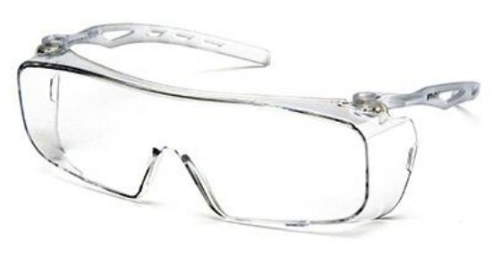 Picture of Safety-Glasses Over-glasses Anti-scratch Anti-fog Clear