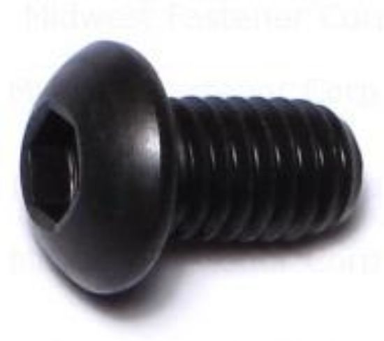 Picture of Machine-Screw Button-head Socket-cap 6mm-1.00 X 10mm