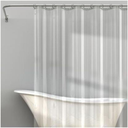 Picture of Shower-Curtain Liner Polyethylene-Vinyl-Acetate Heavy Weight Clear 70" X 71"