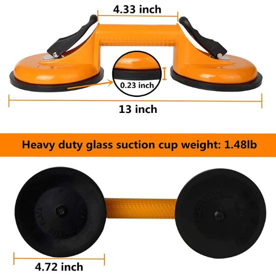 Picture of Suction-cup Lifter Double-plate Metal 150-lb