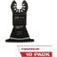 Picture of Oscillating Blade Wood-cutting High-carbon-steel Japanese-tooth 2-1/2" 10-pack