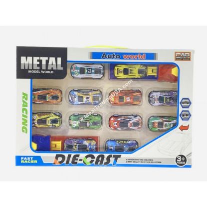 Picture of Die Cast Model Car Set With Launcher
