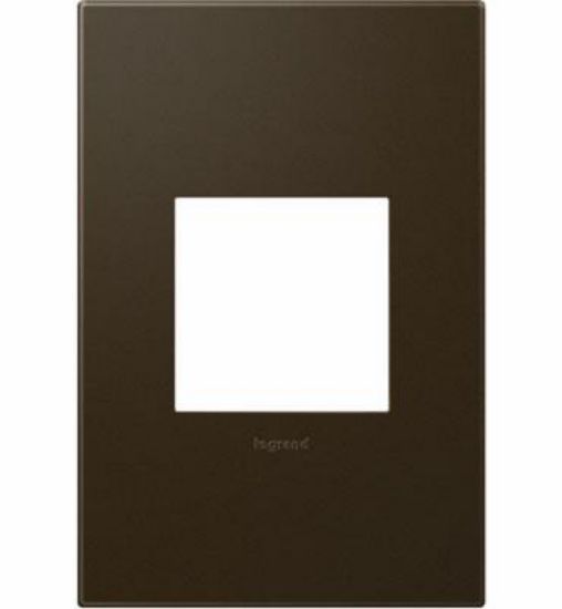 Picture of Wall-plate Screwless 1-gang Bronze Decorator