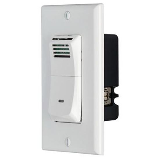 Picture of Fan-control Humidity-sensing Flush-mount White