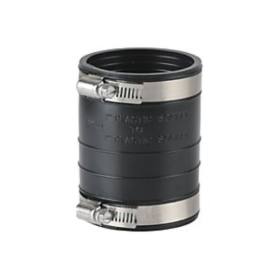 Picture of Schedule-40 Rubber-fitting Flexible Pvc Socket-to-socket 1-1/2"