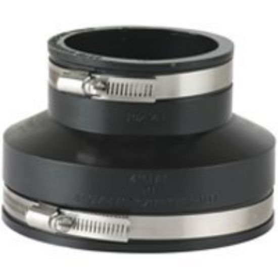 Picture of Rubber-fitting Flexible Clay To Cast-iron Pipe 4"