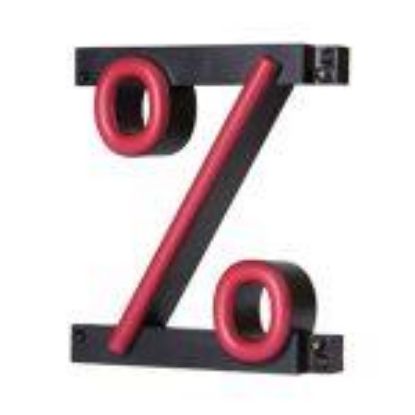 Picture of Symbols Click-together Led % Percent