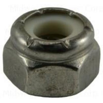 Picture of Hex-Nut Lock-Nut Nylon-insert