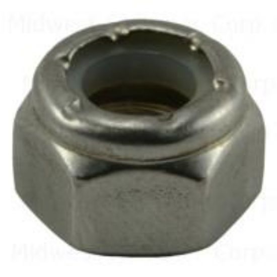 Picture of Hex-Nut Lock-Nut Nylon-insert