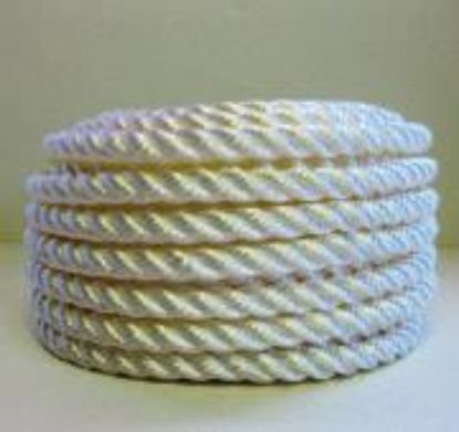 Picture of Nylon-Rope 3 Strand White 1/4" x
