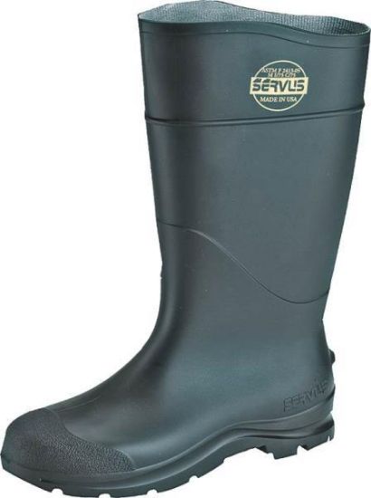 Picture of PVC-Boots Rubber-Boots Black Size-10
