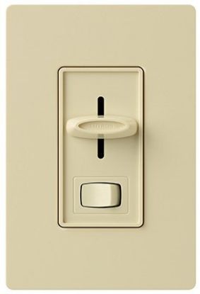 Picture of CL Lighting-Dimmer Slide-Type w/ Switch Single-Pole or 3-way IVORY