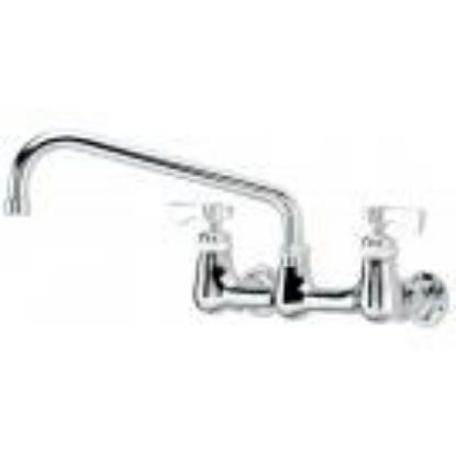 Picture of Commercial Wall-mount Faucet 10" Spout Cartridge Valve-Assembly