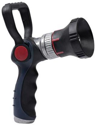 Picture of Hose-Nozzle Ergo Fireman's Metal Construction With Rubberized Grip &