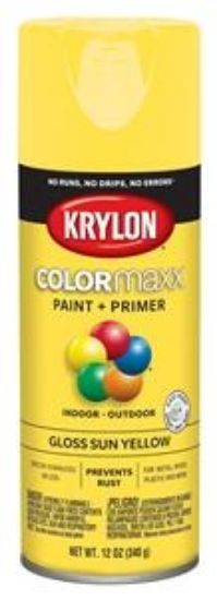 Picture of Paint-&-Primer Indoor-&-Outdoor Anti-Rust Sun Yellow