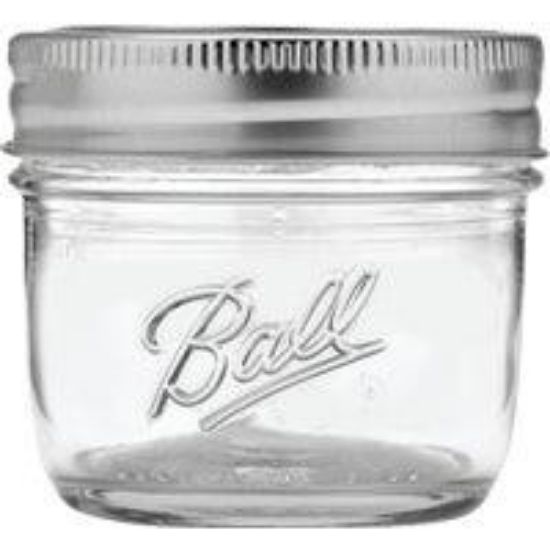 Picture of Canning-jar Regular-mouth Smooth-side Silver Lid