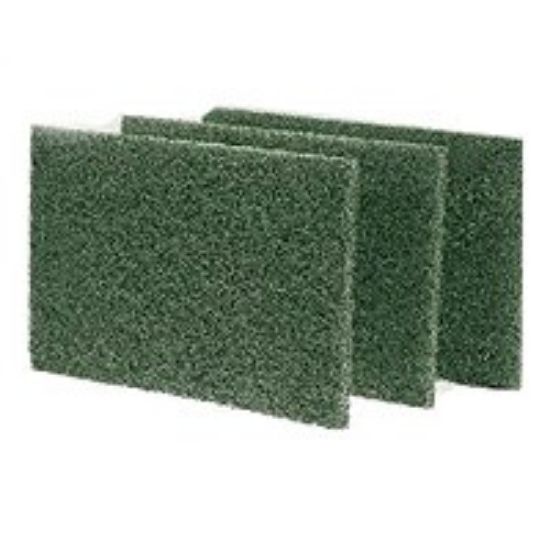 Picture of Commercial Scouring-pad Green 6" X 9" 36/cs