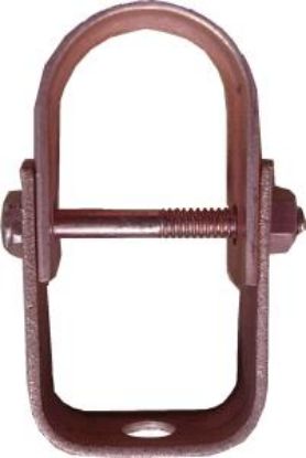 Picture of 1-1/2" Copper-Tube Clevis-Hanger Copper-clad
