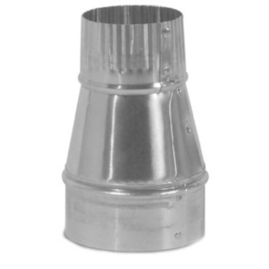 Picture of Dryer-vent Reducer Aluminum 4" X 3"