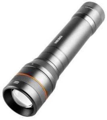 Picture of Flashlight, Led Lamp, Aa Battery, Black 1500 Lumens