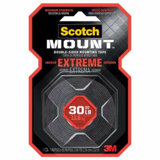 Picture of Mounting-Tape Extreme Indoor-&-outdoor 30 Lbs 1" X 60'